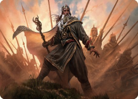 Hazezon, Shaper of Sand Art Card [Dominaria United Art Series] | Mega City Incorporated