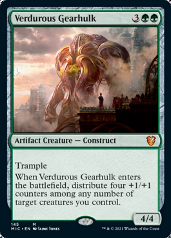 Verdurous Gearhulk [Innistrad: Midnight Hunt Commander] | Mega City Incorporated