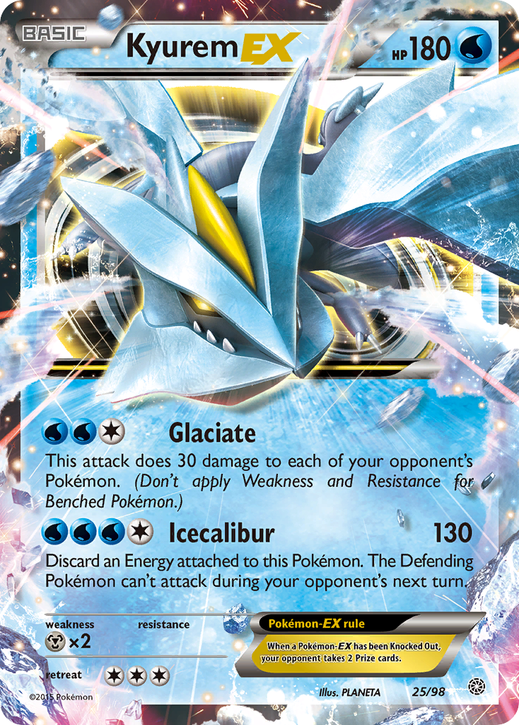 Kyurem EX (25/98) [XY: Ancient Origins] | Mega City Incorporated