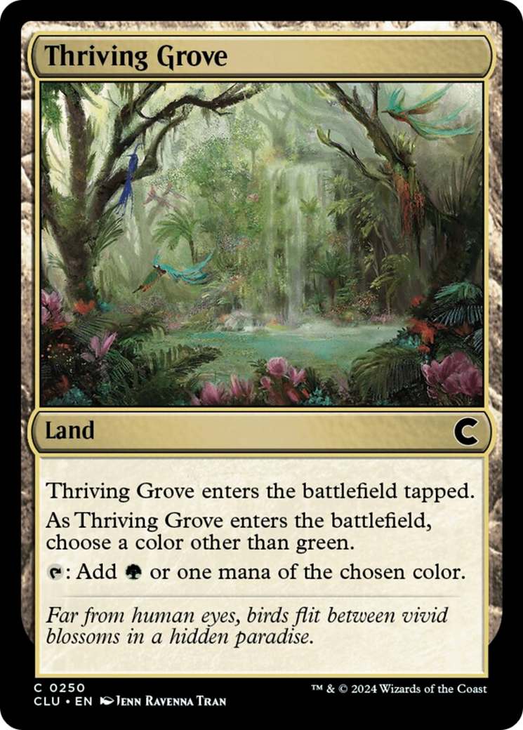 Thriving Grove [Ravnica: Clue Edition] | Mega City Incorporated