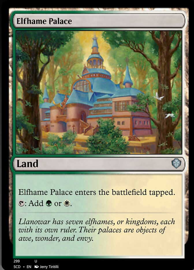 Elfhame Palace [Starter Commander Decks] | Mega City Incorporated