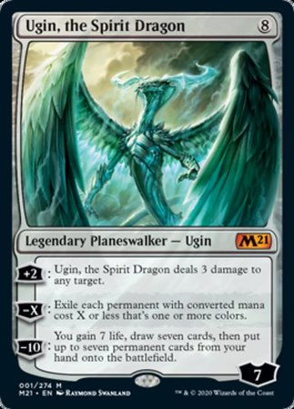 Ugin, the Spirit Dragon [Core Set 2021] | Mega City Incorporated