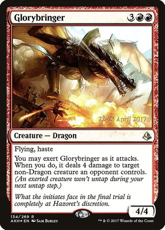 Glorybringer [Amonkhet Promos] | Mega City Incorporated