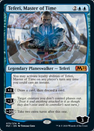 Teferi, Master of Time [Core Set 2021] | Mega City Incorporated