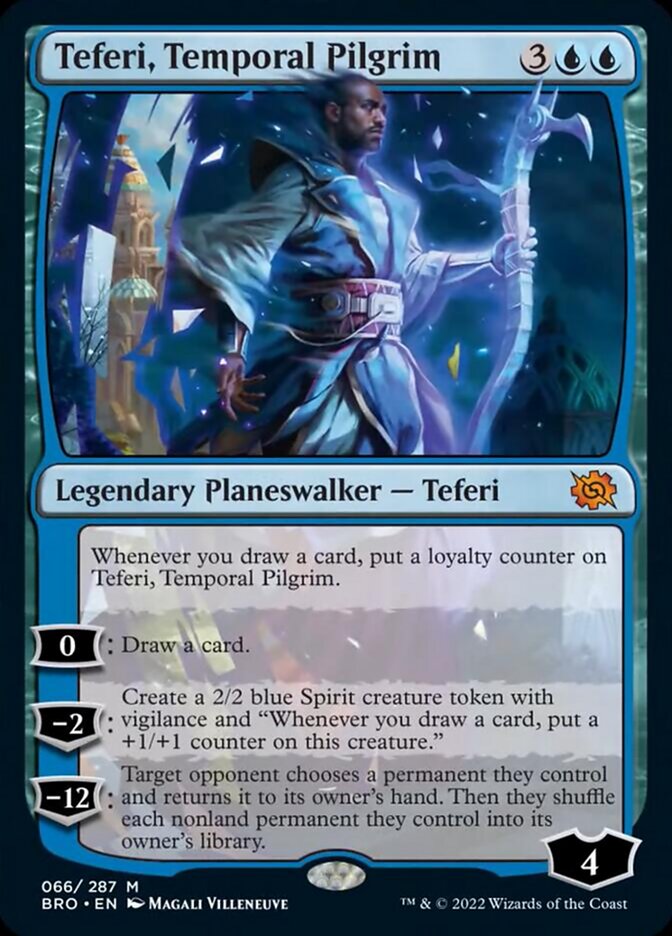 Teferi, Temporal Pilgrim [The Brothers' War] | Mega City Incorporated