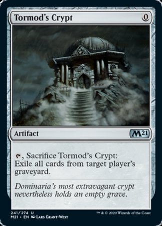 Tormod's Crypt [Core Set 2021] | Mega City Incorporated