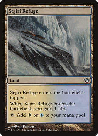 Sejiri Refuge [Duel Decks: Venser vs. Koth] | Mega City Incorporated