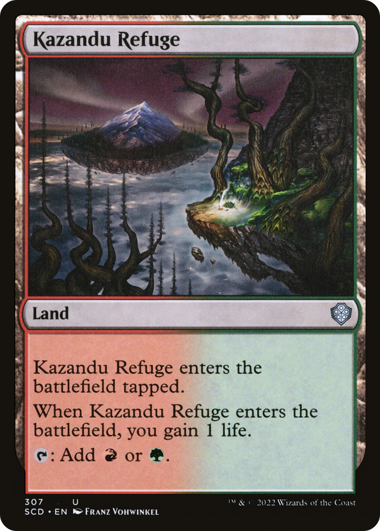 Kazandu Refuge [Starter Commander Decks] | Mega City Incorporated