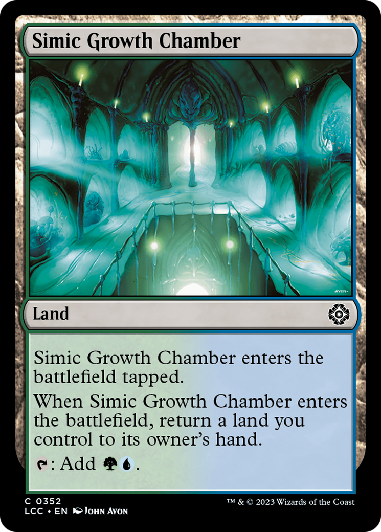 Simic Growth Chamber [The Lost Caverns of Ixalan Commander] | Mega City Incorporated