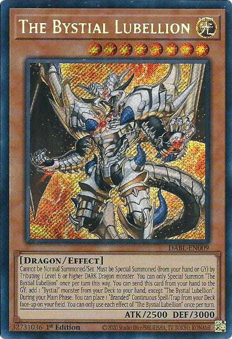 The Bystial Lubellion [DABL-EN009] Secret Rare | Mega City Incorporated