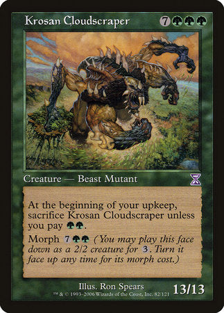 Krosan Cloudscraper [Time Spiral Timeshifted] | Mega City Incorporated