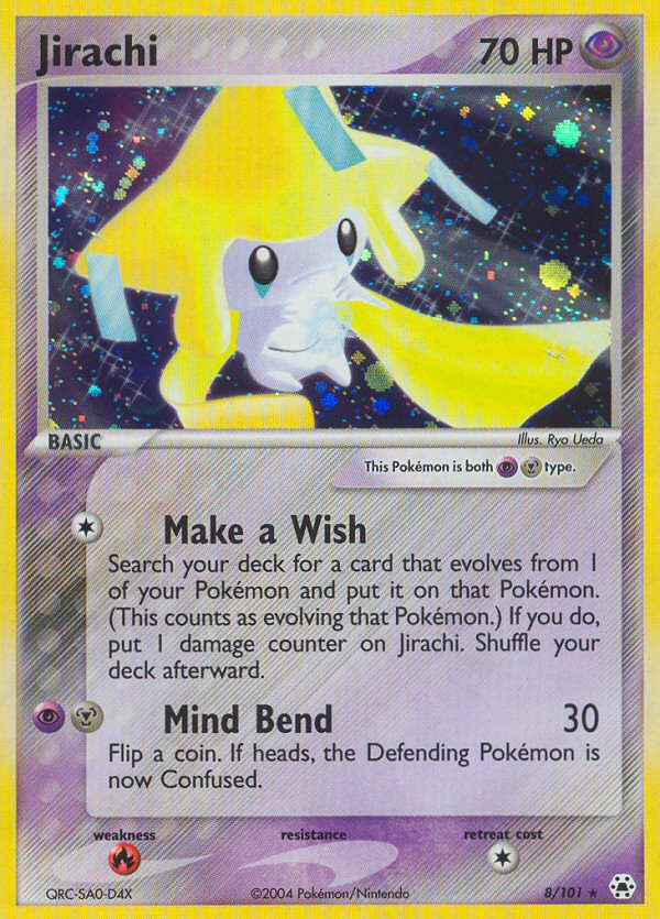 Jirachi (8/101) [EX: Hidden Legends] | Mega City Incorporated