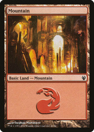 Mountain (41) [Duel Decks: Izzet vs. Golgari] | Mega City Incorporated