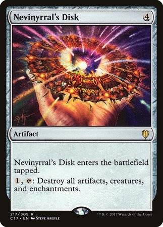 Nevinyrral's Disk [Commander 2017] | Mega City Incorporated