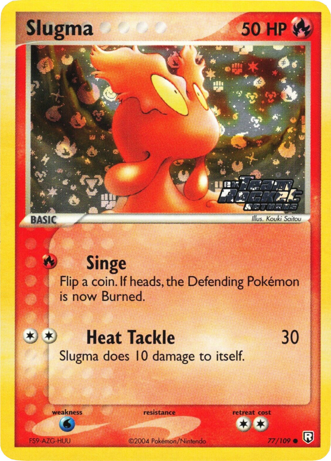 Slugma (77/109) (Stamped) [EX: Team Rocket Returns] | Mega City Incorporated