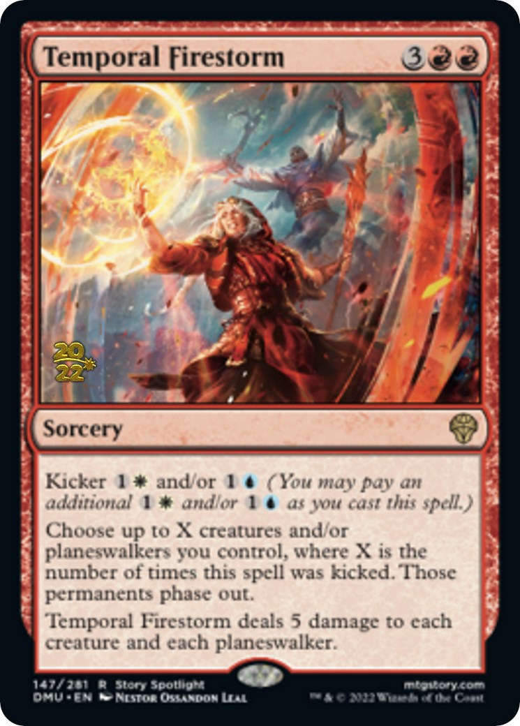 Temporal Firestorm [Dominaria United Prerelease Promos] | Mega City Incorporated