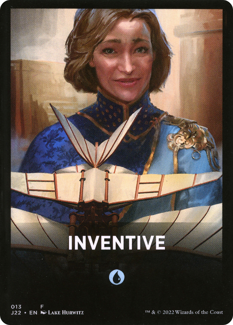 Inventive Theme Card [Jumpstart 2022 Front Cards] | Mega City Incorporated