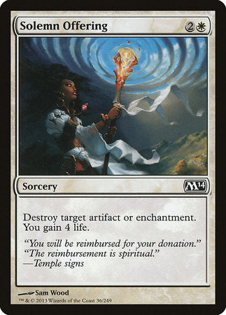 Solemn Offering [Magic 2014] | Mega City Incorporated