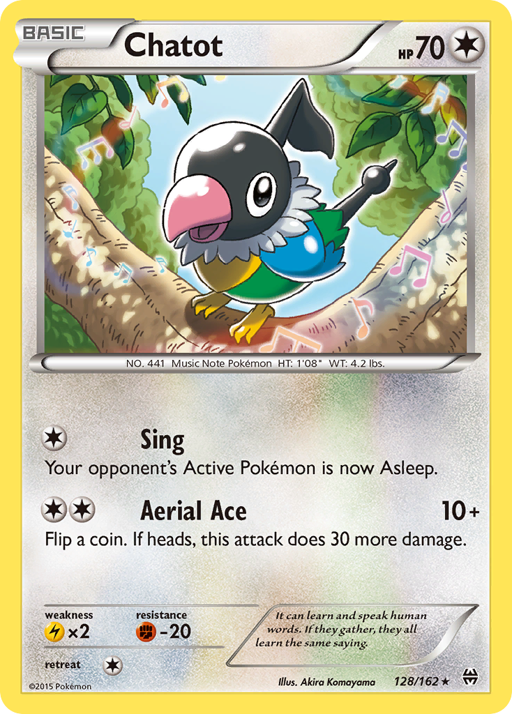 Chatot (128/162) [XY: BREAKthrough] | Mega City Incorporated