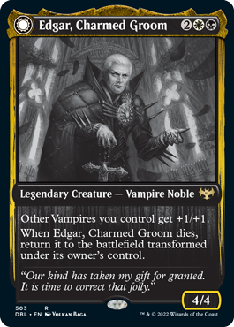 Edgar, Charmed Groom // Edgar Markov's Coffin [Innistrad: Double Feature] | Mega City Incorporated