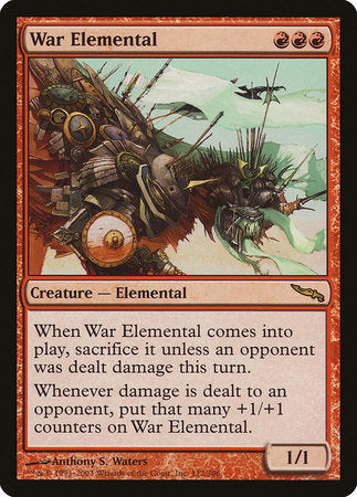 War Elemental [Mirrodin] | Mega City Incorporated