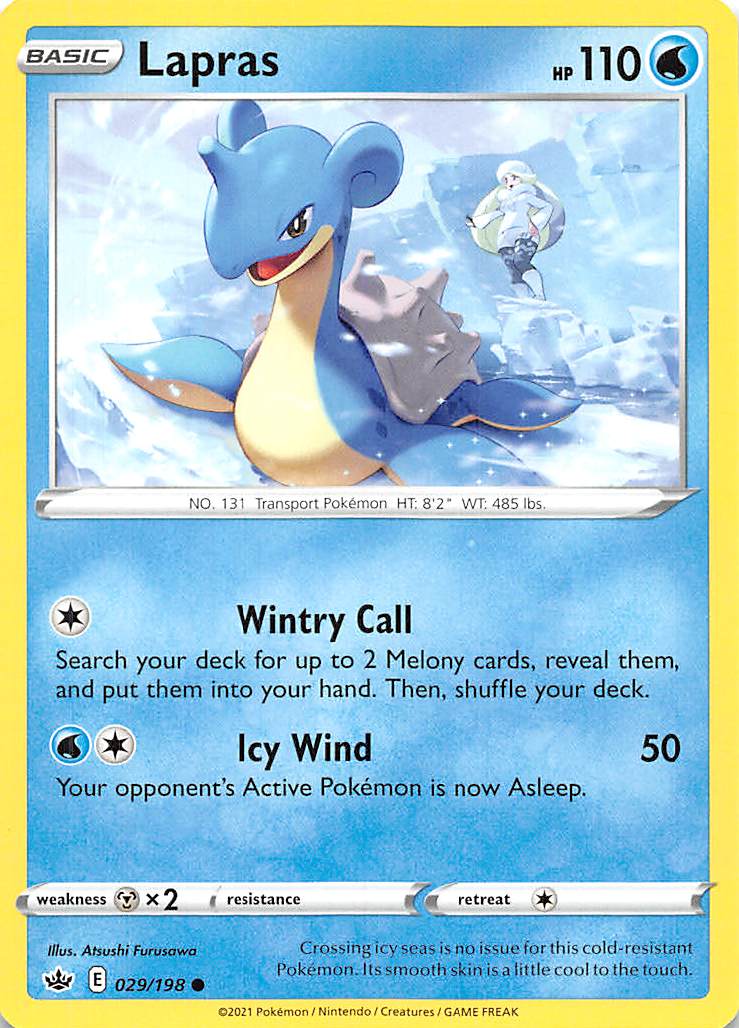 Lapras (029/198) [Sword & Shield: Chilling Reign] | Mega City Incorporated