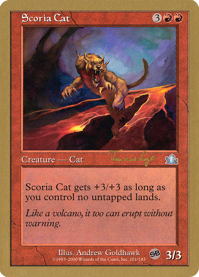 Scoria Cat (Tom van de Logt) (SB) [World Championship Decks 2001] | Mega City Incorporated