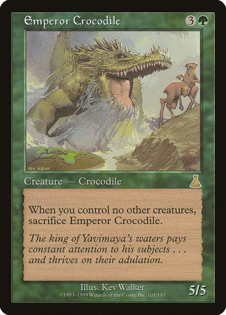 Emperor Crocodile [Urza's Destiny] | Mega City Incorporated