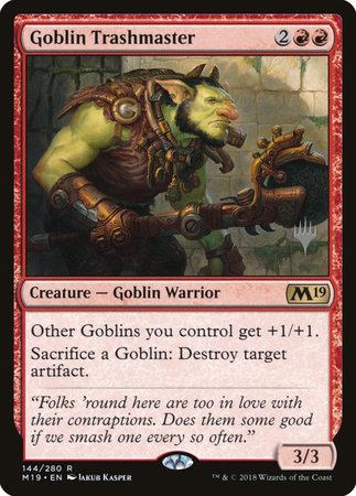 Goblin Trashmaster [Core Set 2019 Promos] | Mega City Incorporated