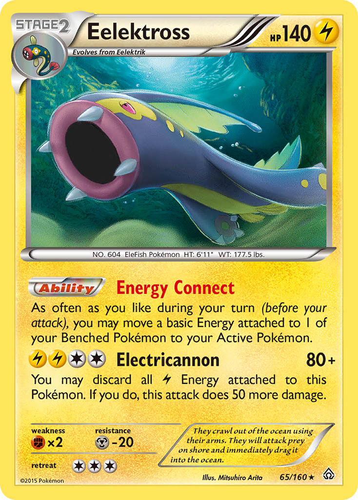 Eelektross (65/160) [XY: Primal Clash] | Mega City Incorporated