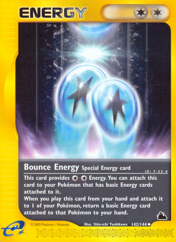 Bounce Energy (142/144) [Skyridge] | Mega City Incorporated