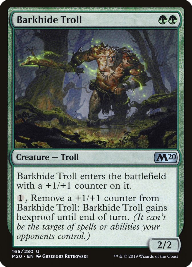 Barkhide Troll [Core Set 2020] | Mega City Incorporated