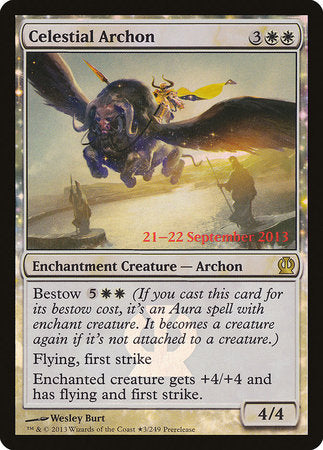 Celestial Archon [Theros Promos] | Mega City Incorporated