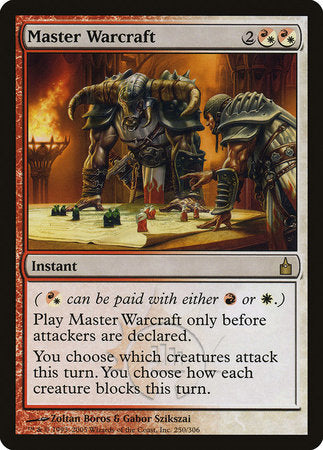 Master Warcraft [Ravnica: City of Guilds] | Mega City Incorporated