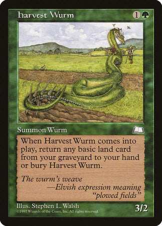 Harvest Wurm [Weatherlight] | Mega City Incorporated