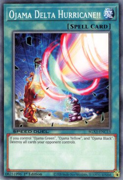 Ojama Delta Hurricane! [SGX1-ENC13] Common | Mega City Incorporated