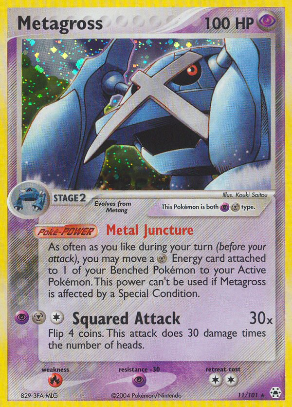 Metagross (11/101) [EX: Hidden Legends] | Mega City Incorporated