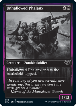 Unhallowed Phalanx [Innistrad: Double Feature] | Mega City Incorporated
