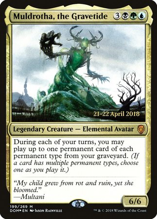 Muldrotha, the Gravetide [Dominaria Promos] | Mega City Incorporated