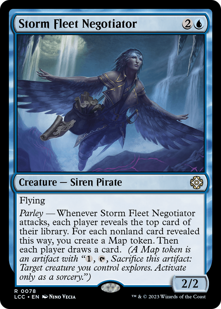 Storm Fleet Negotiator [The Lost Caverns of Ixalan Commander] | Mega City Incorporated