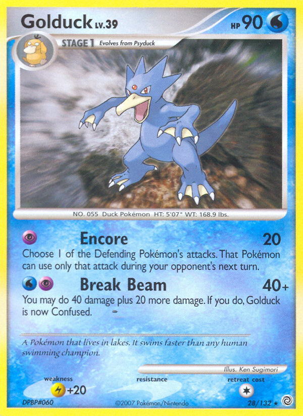 Golduck (28/132) [Diamond & Pearl: Secret Wonders] | Mega City Incorporated