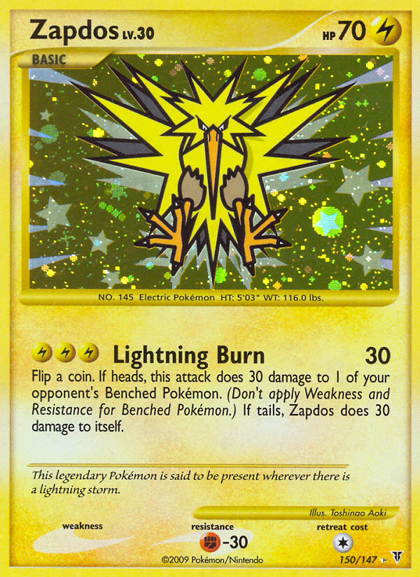 Zapdos (150/147) [Platinum: Supreme Victors] | Mega City Incorporated