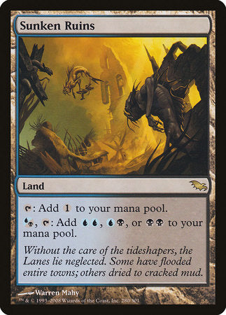 Sunken Ruins [Shadowmoor] | Mega City Incorporated