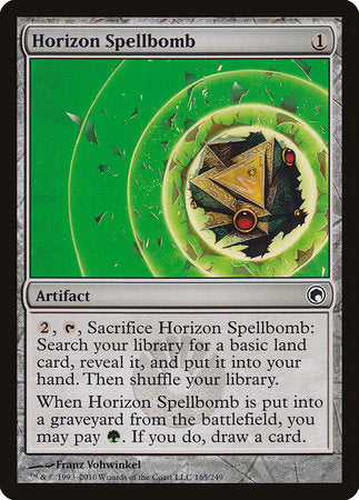 Horizon Spellbomb [Scars of Mirrodin] | Mega City Incorporated