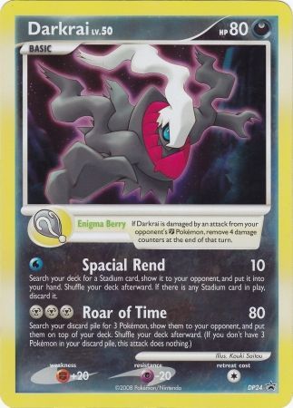 Darkrai (DP24) (Jumbo Card) [Diamond & Pearl: Black Star Promos] | Mega City Incorporated