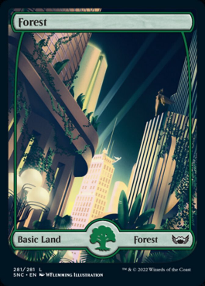 Forest (281) [Streets of New Capenna] | Mega City Incorporated