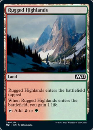 Rugged Highlands [Core Set 2021] | Mega City Incorporated