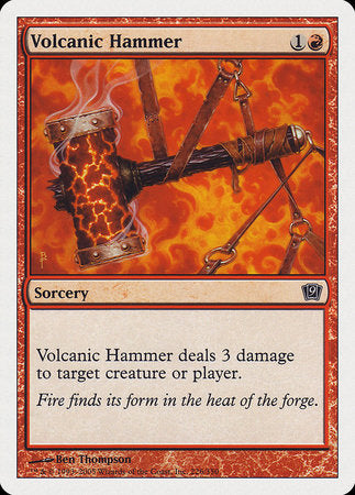 Volcanic Hammer [Ninth Edition] | Mega City Incorporated