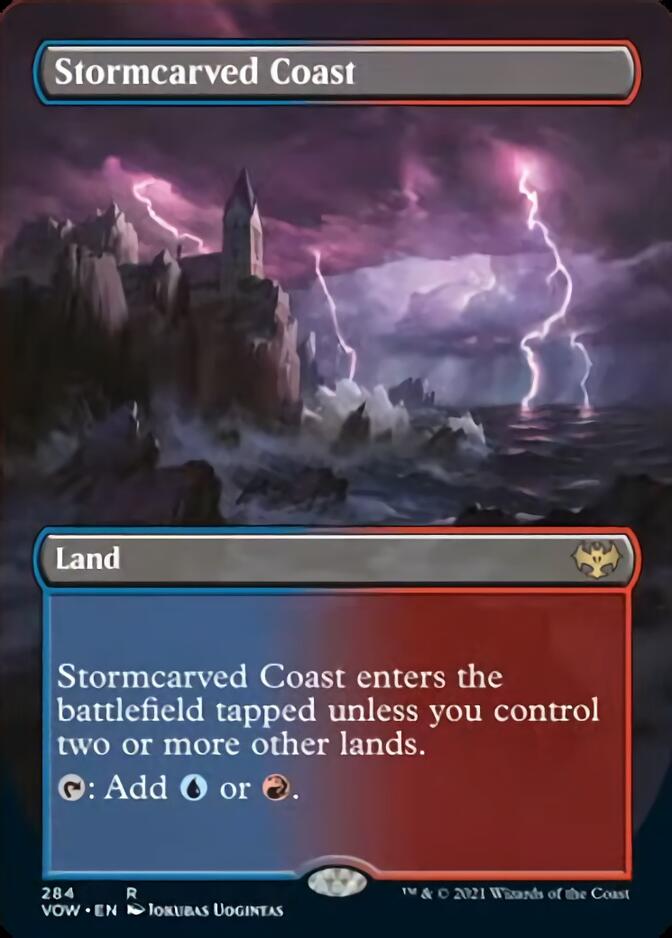 Stormcarved Coast (Borderless) [Innistrad: Crimson Vow] | Mega City Incorporated