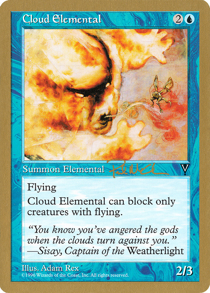 Cloud Elemental (Paul McCabe) [World Championship Decks 1997] | Mega City Incorporated